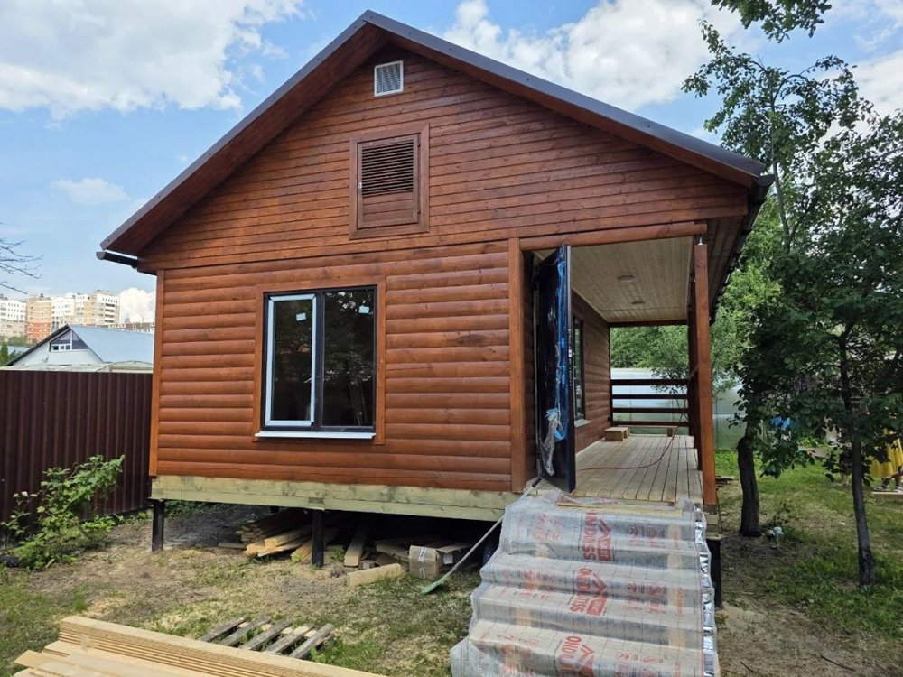 Баня из бруса 5,5х7 "Климовск"