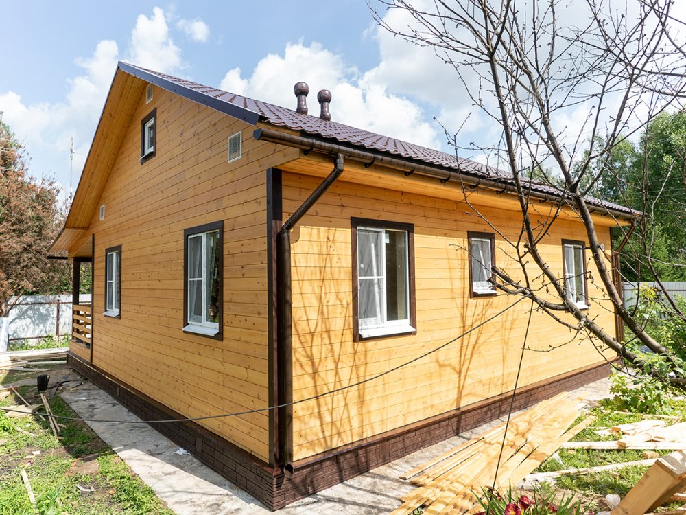 Каркасный дом 7х9 «Романово»