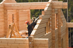 Когда лучше начинать строительство деревянного дома?