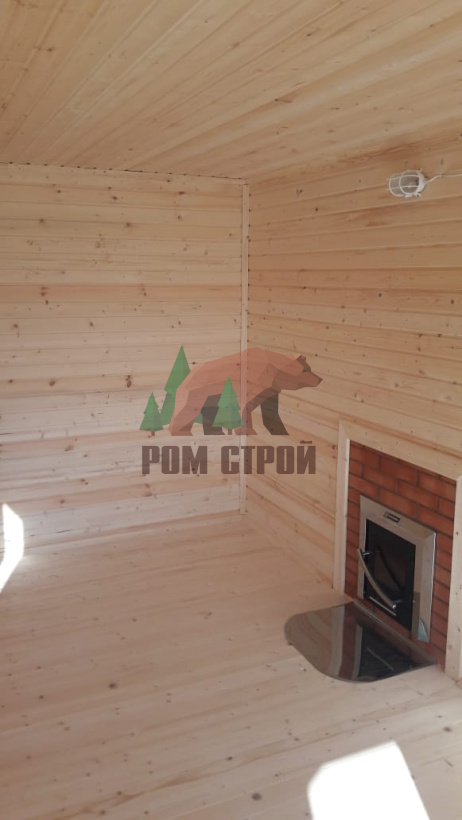 Каркасная баня "Милонега" 6х6м