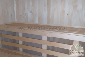 Внутренняя отделка после усадки сруба 6х6 с эркером