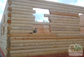 Дом из профилированного бруса 8,5х9 Домодедово, Московская область