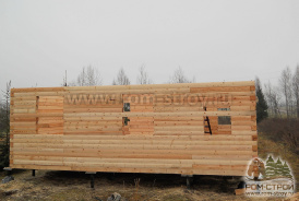 Дом из профилированного бруса 6х7,5 м "под ключ" Кингисепп