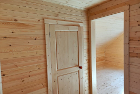 Каркасный дом 8х10 с отделкой Любань, Лен.область