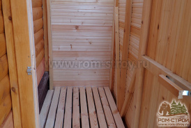 Каркасный душ 1х1,5 м к бане