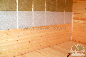 Отделка дома из профилированного бруса после усадки Одинцово