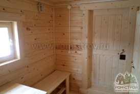Баня из профилированного бруса "Венёв" 3,5х5,5 м