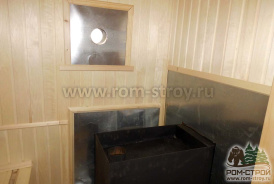 Сборка бани из бруса 150х150 мм на производстве