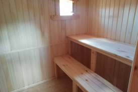 Каркасная баня 6х4 с печкой Премиум Череповец, д.Нагавицыно