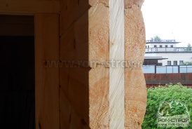 Одноэтажный дом из бруса 6х3м "Елизар" г. Троицк, Московская область