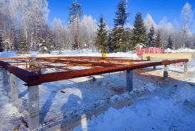 Каркасный дом 9х12 Брейтово, Ярославская область