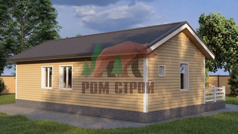 Каркасный дом 9х12 «Конаково»