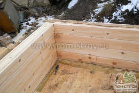 Зимняя баня из бруса 4х4,5 Истра, Московская область