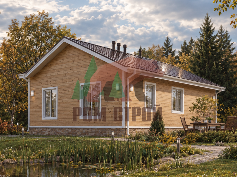 Каркасный дом 10х12 «Углич»