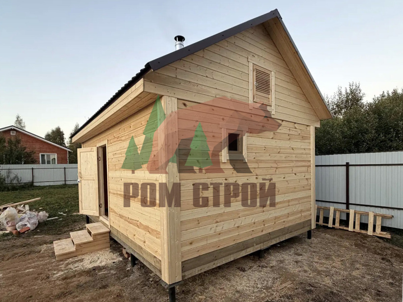 Баня из профилированного бруса "Бояна" 4х6 м