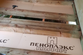 Установка купели. Слив по авторской технологии