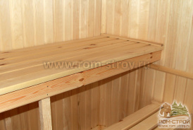 Баня из бруса 8,2х2,6 м с хозблоком Деревянка, Карелия