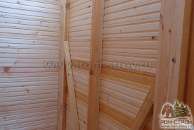 Каркасный душ 1х1,5 м к бане