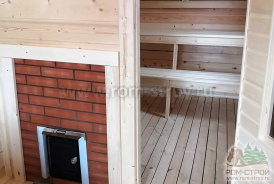 Устройство слива в брусовой бане 3х8 Пенза, Заречный