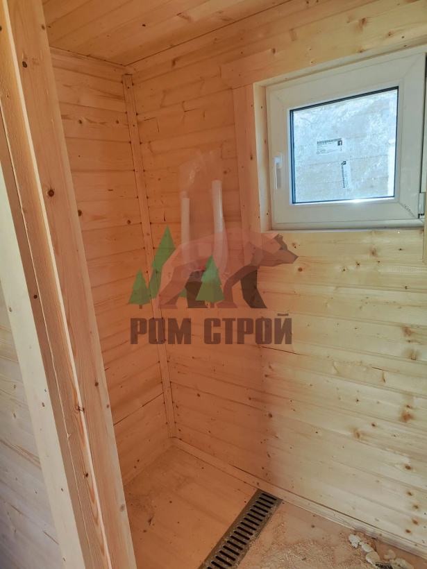 Баня 8х2,3 "Скандинавия" под ключ