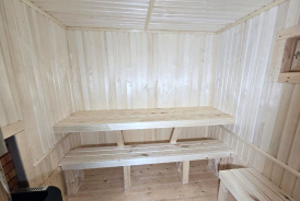 Каркасная баня 5х3,5 Талдом, СНТ "Салют"