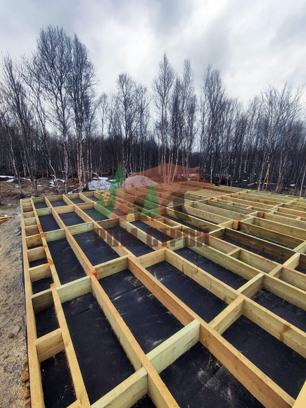 Каркасный дом «Кировск» 9х9