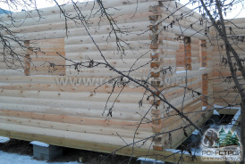 Зимняя баня из бруса 4х4,5 Истра, Московская область