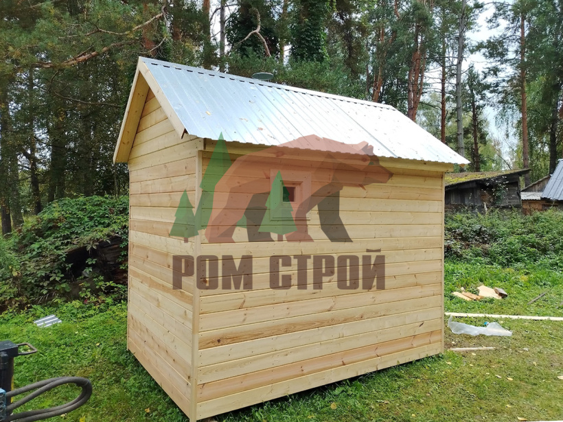 Каркасная мини баня 2х3 "Ель"
