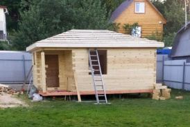 Баня из бруса 6х4 Сопки-Приморск, Ленинградская область