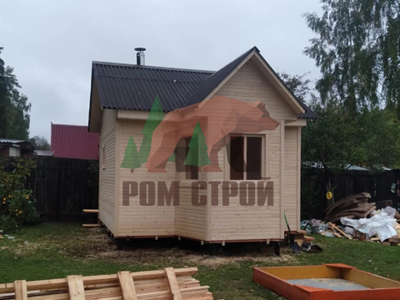 Каркасная баня «Миломира» 5х4м
