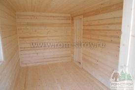 Баня из профилированного бруса 6х4м Кобрино, Гатчинский район