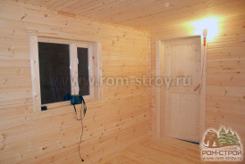 Каркасная баня 5х4 м под ключ село Северское Коломна