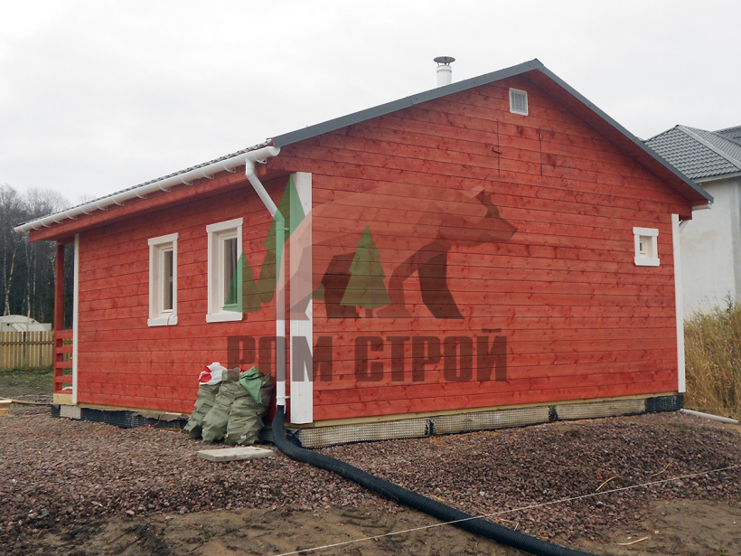 Каркасная баня «Красимира» 7х6м