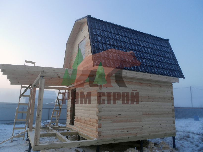Баня из профилированного бруса 4х6 «Млада»