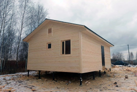 Каркасный дом 6х8 Тульская область, д. Бежка