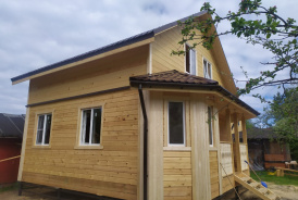 Завершено строительство дома в Приозерске, Л.О.