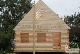 Дом из профилированного бруса 6х6 м