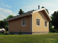 Каркасный дом "Домажино" 6х7,5 м