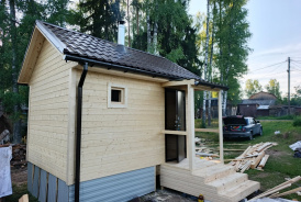 Каркасная баня «Благослава» 4х3м