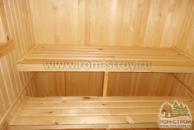 Баня из бруса перевозная 4х2,3 м вход с торца