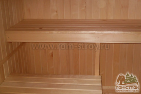 Баня из профилированного бруса 3х8 м с террасой
