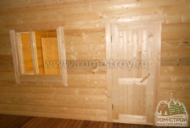 Построили брусовую баню 9х4,5 в Пикколово, Лен.области