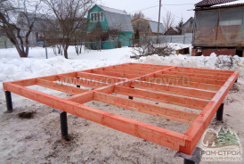Завершено строительство каркасной бани 5х4 в г. Торхово. Тула