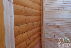 Каркасный душ 1х1,5 м к бане