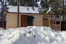 Баня из бруса 3х8 Сивково, Одинцовский район