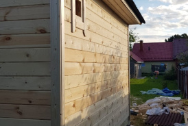 Установка брусовой бани 6х6 Рыбинск, Ярославская область