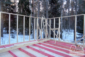 Каркасный дом 8х7,5 Приморск, Ленинградская область