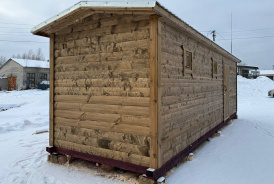 Баня из бруса 7х2,3м под ключ. Курск
