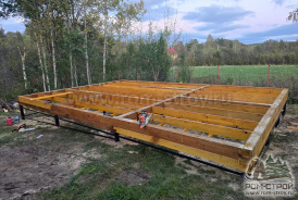 Дом из бруса 6х9 Цветково, Приозерский район, Ленинградская область