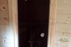 Двухэтажная баня 6х4 м в Приозерске, ЛО